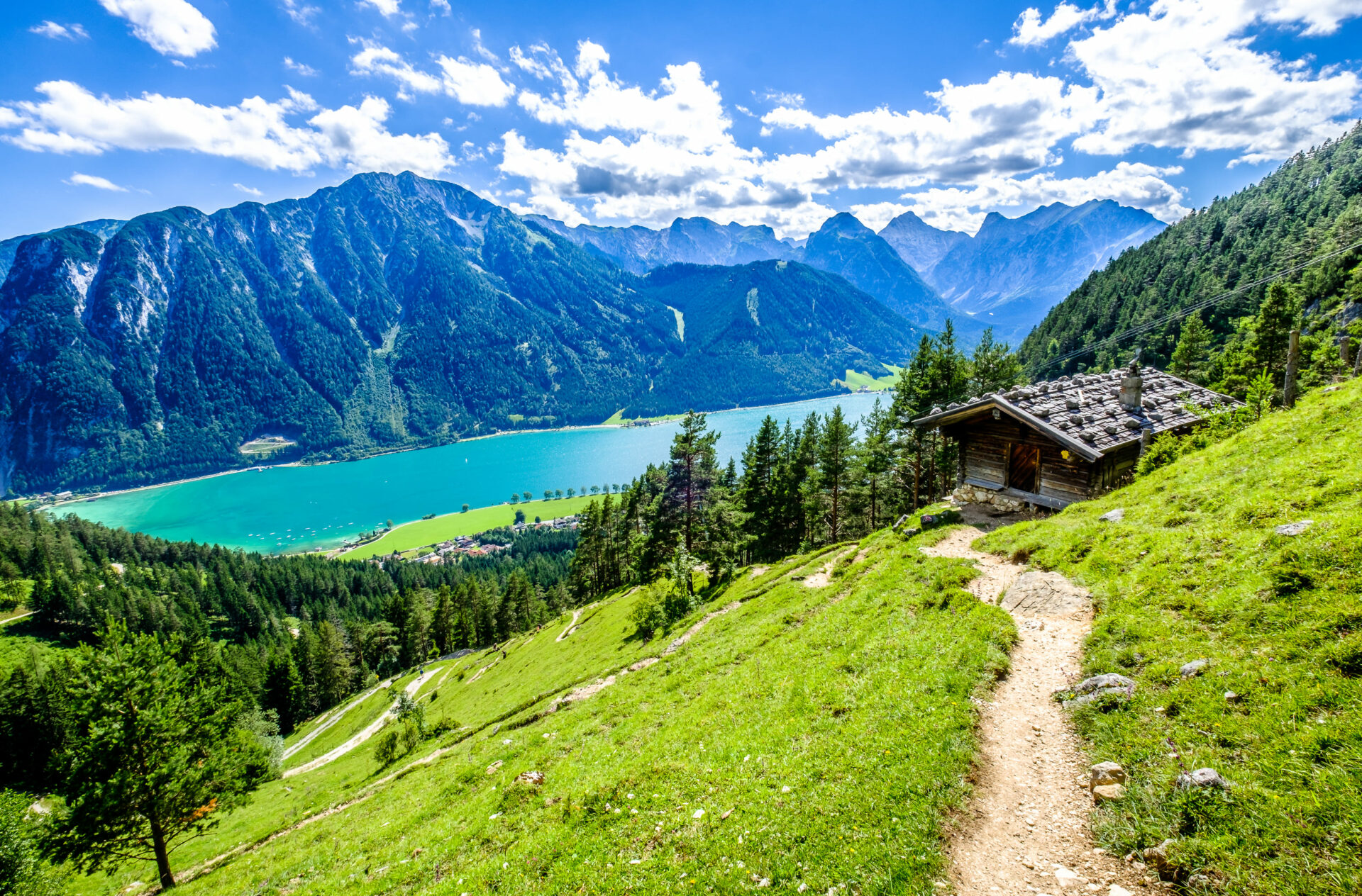 Lac-Achensee-chemin
