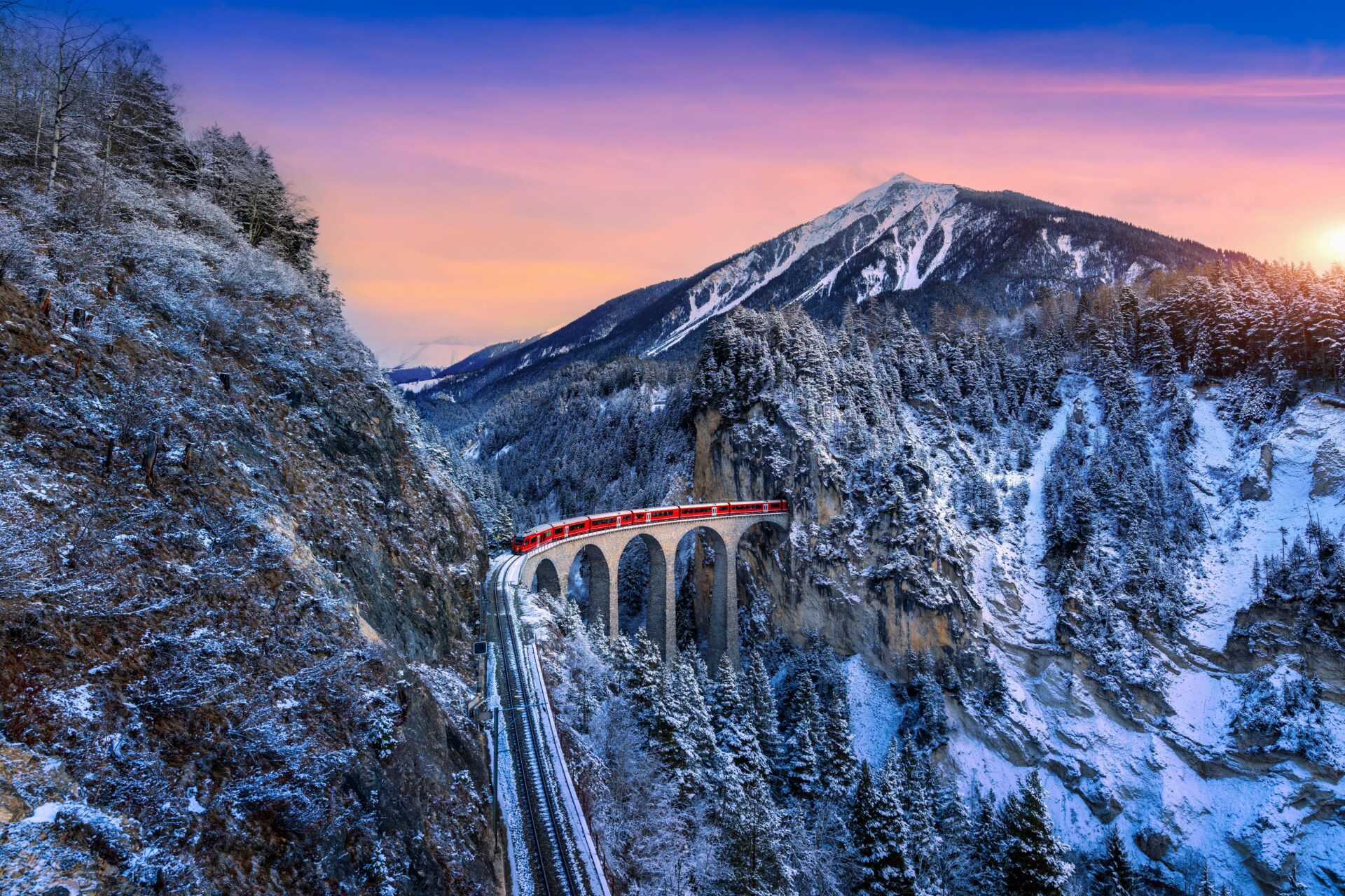 Les trains suisses