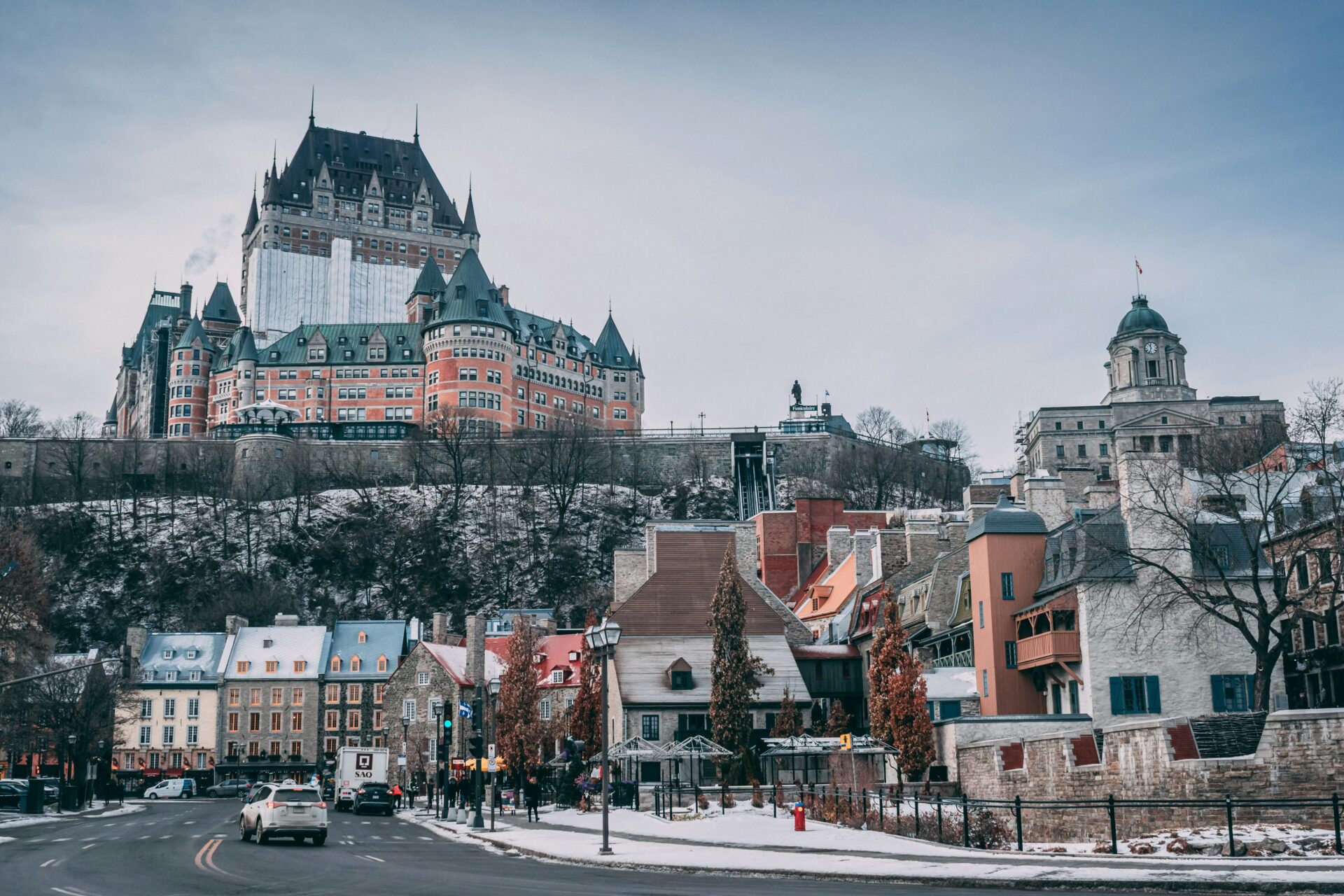 Paysage du Québec en hiver