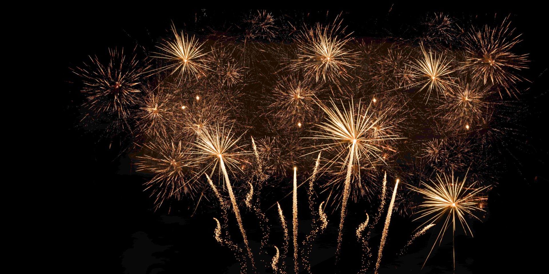 Nouvel an, feux d'artifices