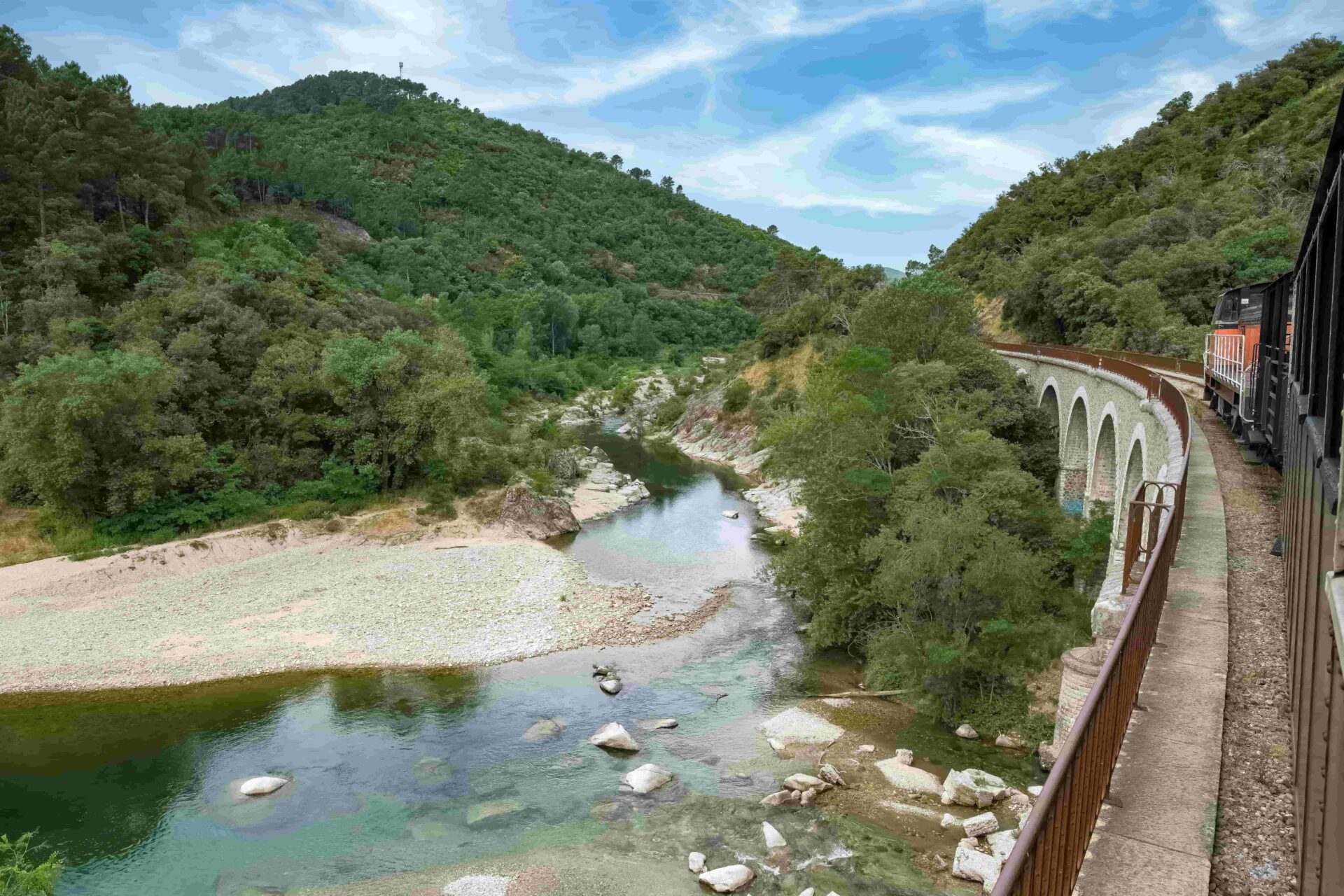 Train à vapeur dans les Cévennes